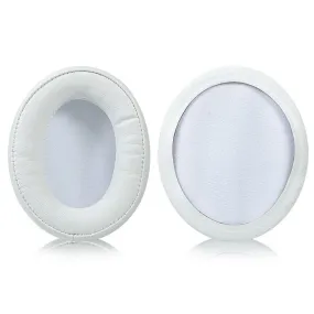 1 Pair Audio-Technica ATH-AR5IS / AR5BT leather earpads - White