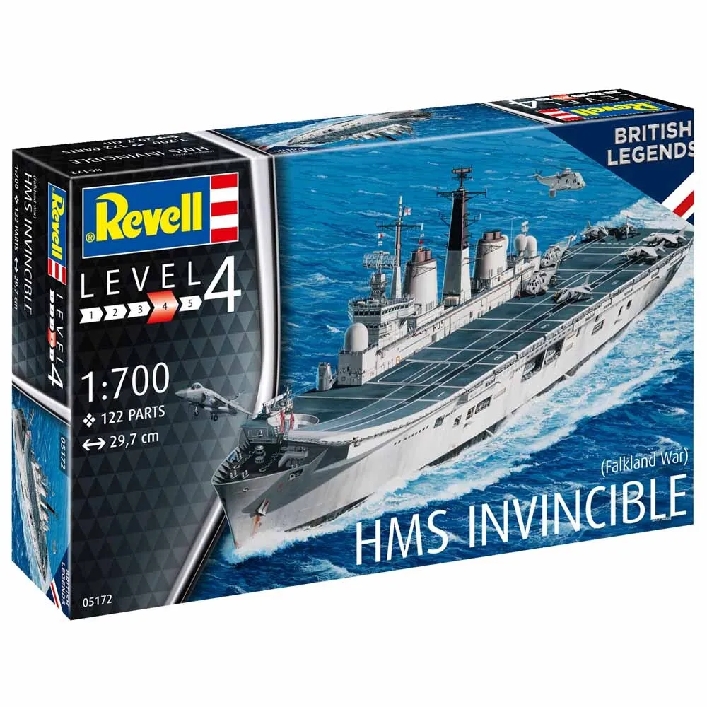 1/700 HMS Invincible Falkland  War Model Set