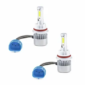 1986 Nissan D21 Headlight Bulb High Beam and Low Beam 9004 LED Kit