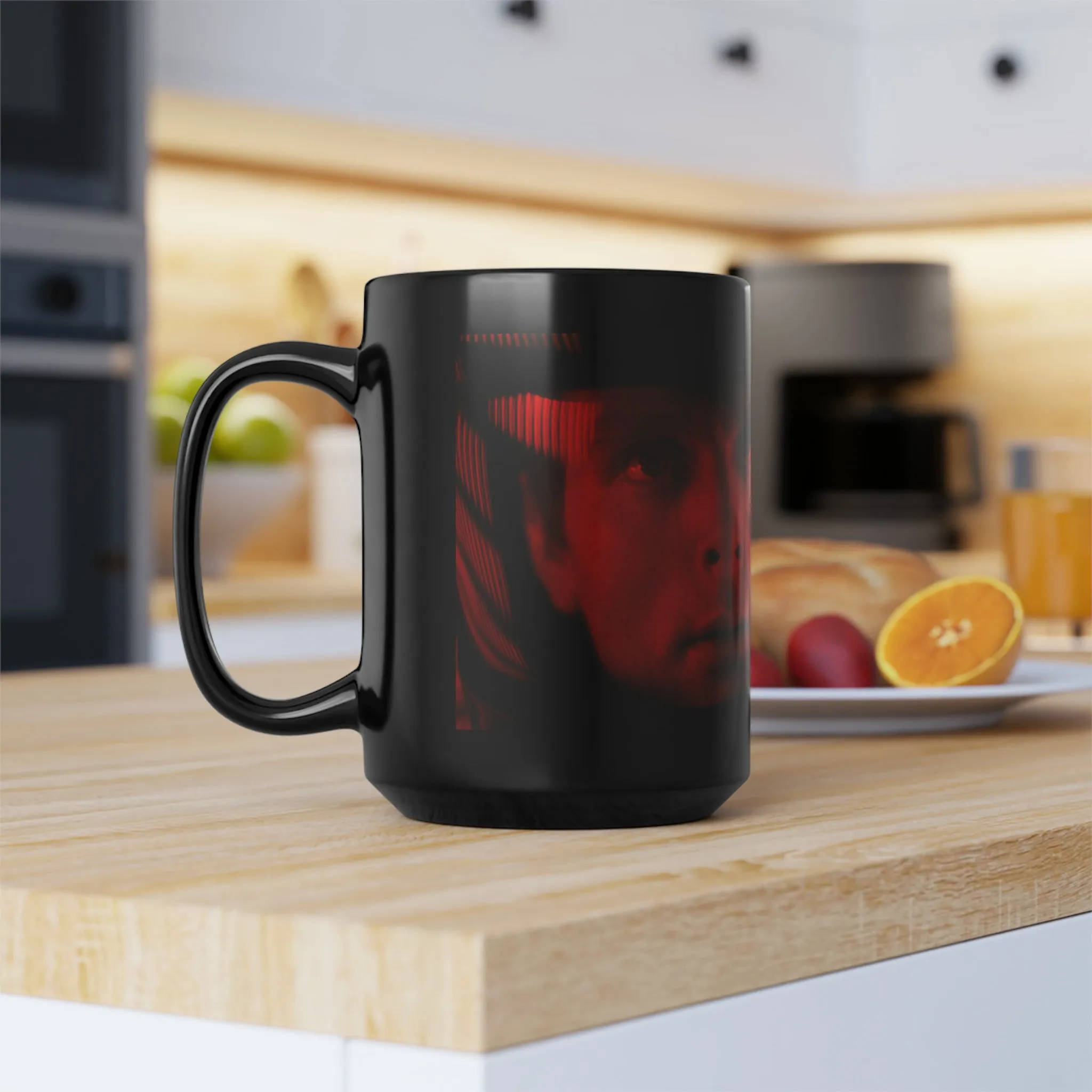 2001 space odyssey Fan Art Black 15oz Large Coffee cup