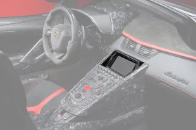 2011-2016 Lamborghini Aventador LP700 Coupe & Roadster Carbon Fiber Screen Surround Panel