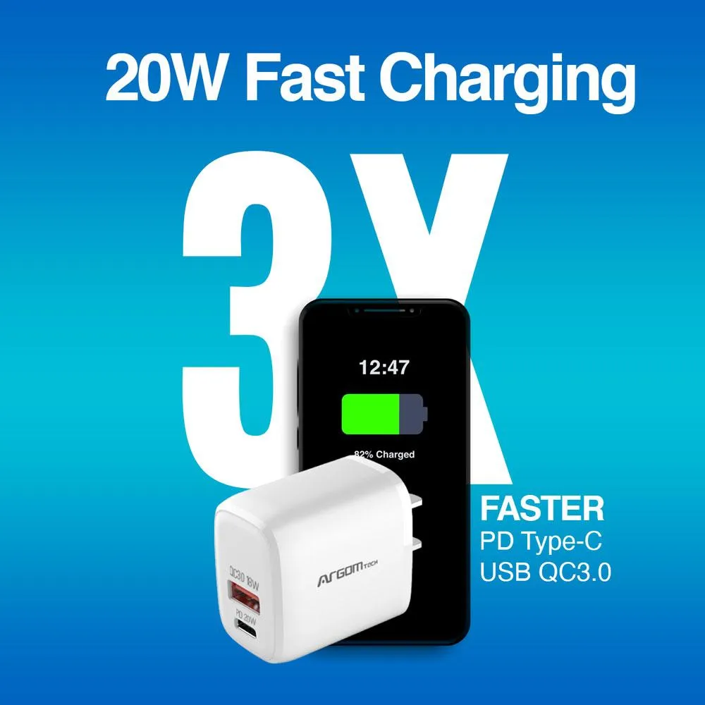 20W PD TYPE-C   USB WALL CHARGER