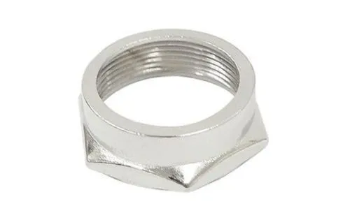 25.4mm Headset Locknut For 22.2mm Stem Chrome NOS HD720A