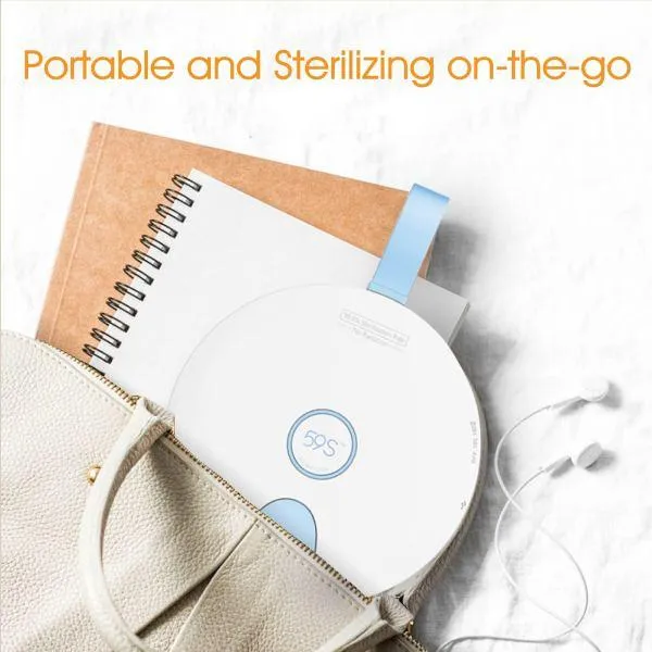 59S UVC LED Multifunctional Sterilizing Lid (S8-Pink)