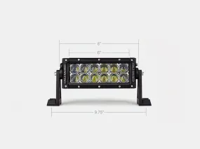 8" Dual Row 5D Optic OSRAM LED Bar BY CALI RAISED LED