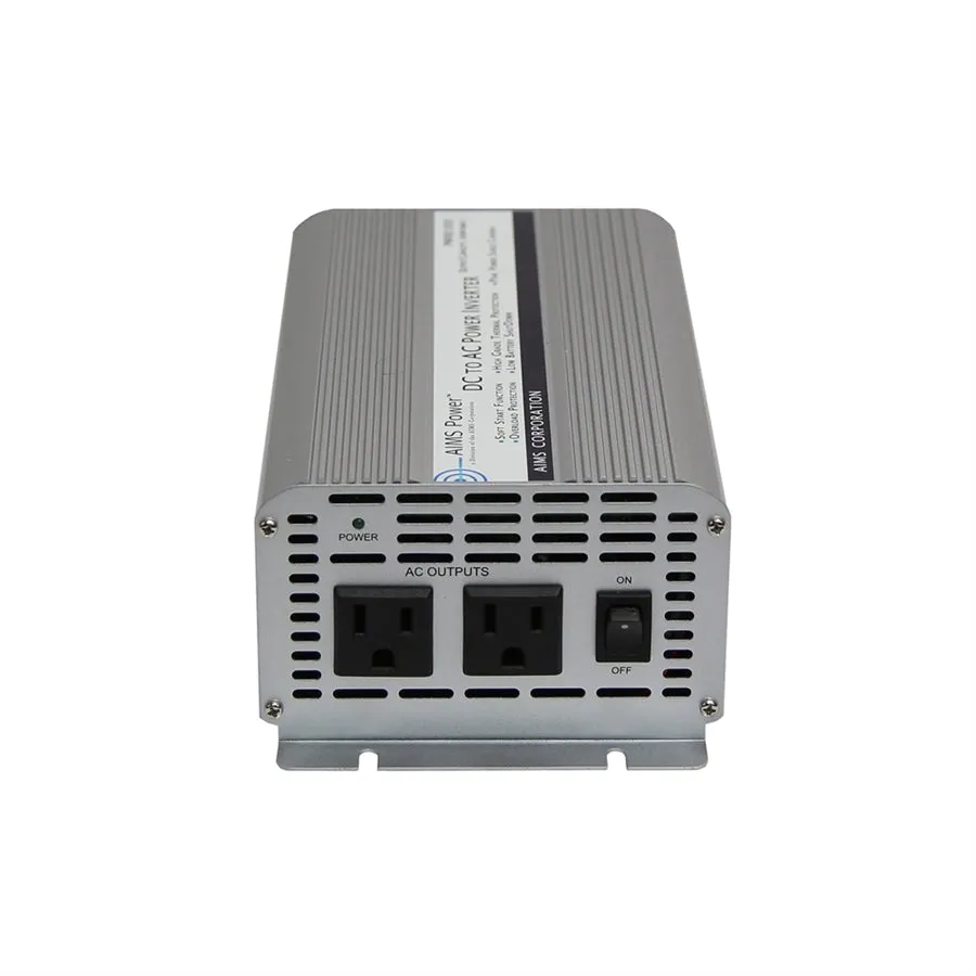AIMS Power 1000 Watt Power Inverter 12 Volt