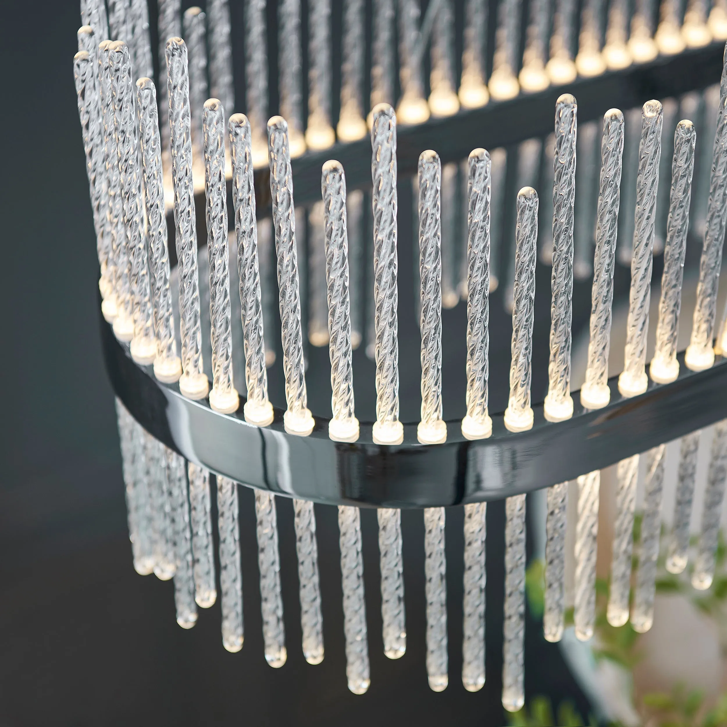 Amos Vanburgh Bar Chandelier Chrome