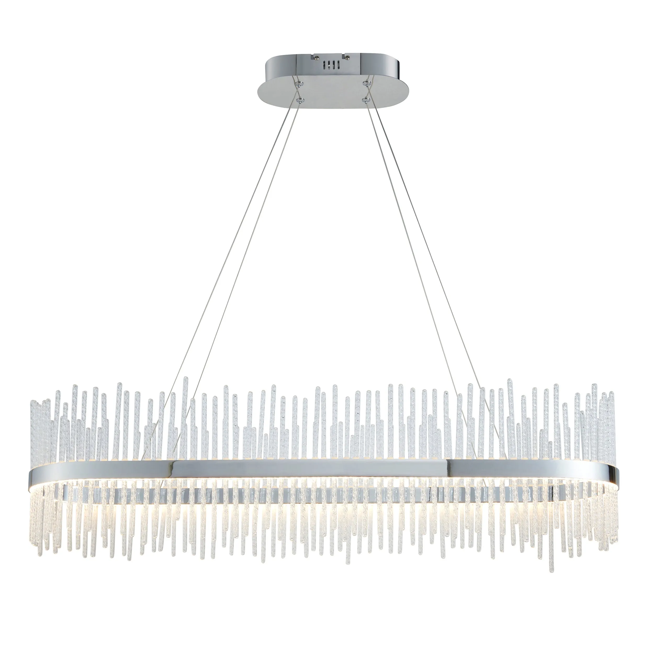 Amos Vanburgh Bar Chandelier Chrome