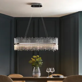 Amos Vanburgh Bar Chandelier Chrome
