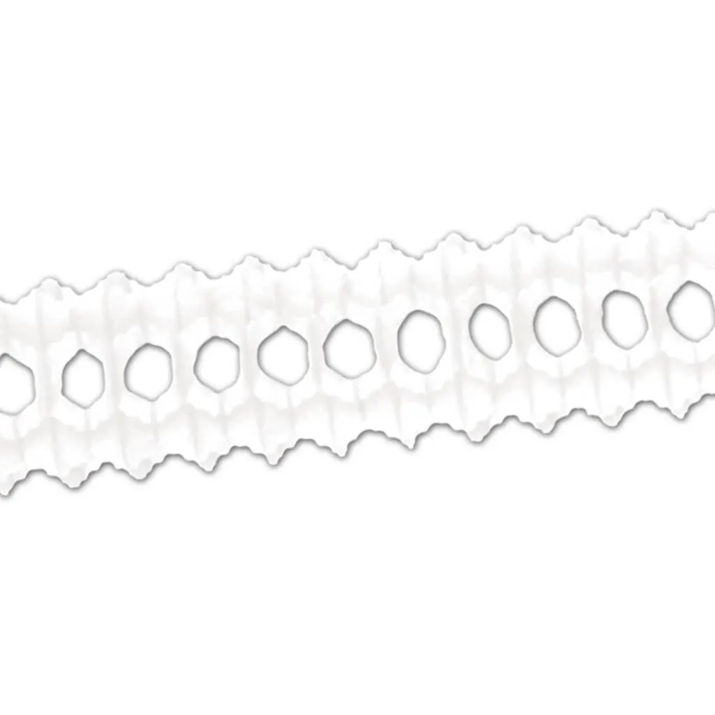 Arcade Garland 5.5in x 12ft White