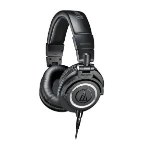 Audio Technica Premium Studio Over-ear Headphones Black ATH-M50XBK