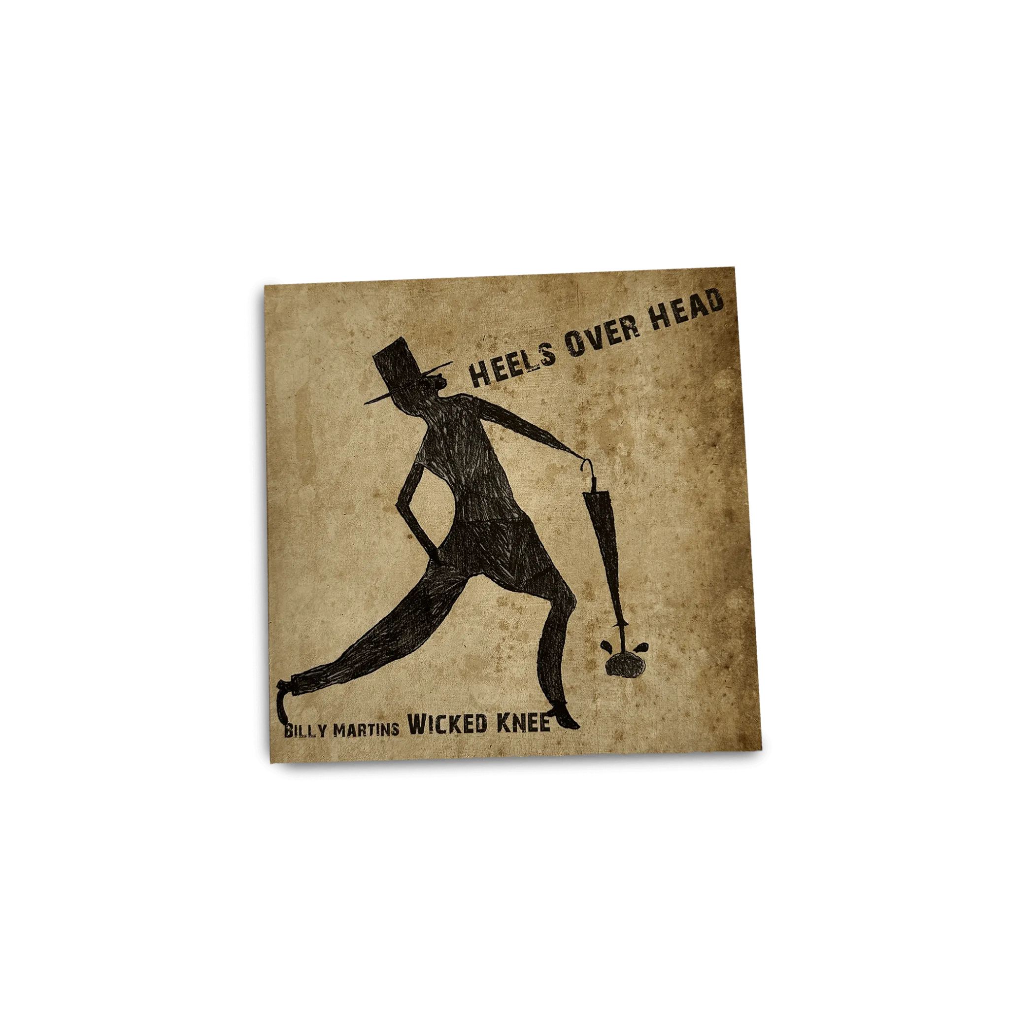 Billy Martins Wicked Knee - 'heels over head'  Vinyl Record