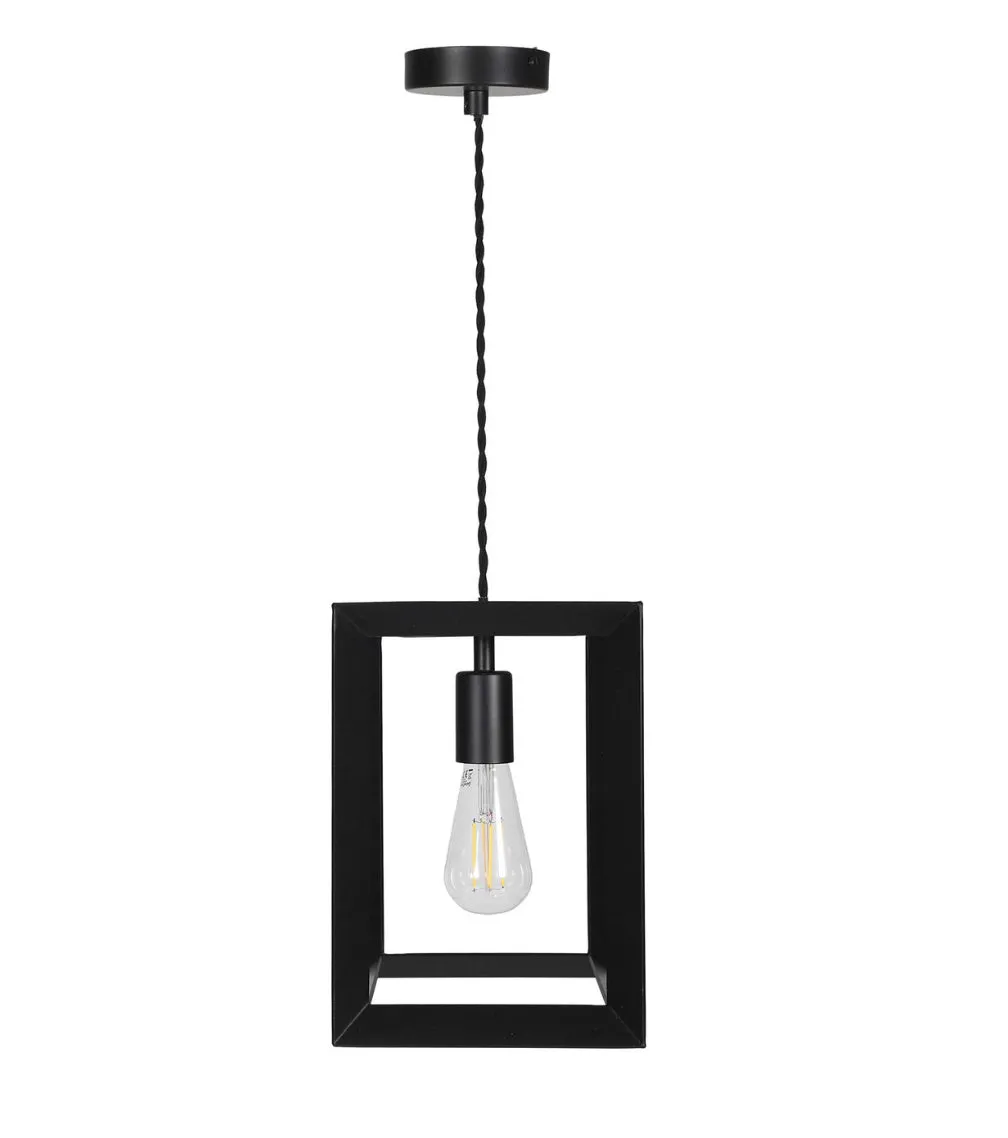 BRUNSWICK CEILING PENDANT, SMALL IN BLACK