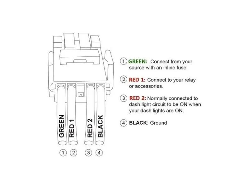 Cali Raised LED Toyota OEM Style LED Light Bar Switch