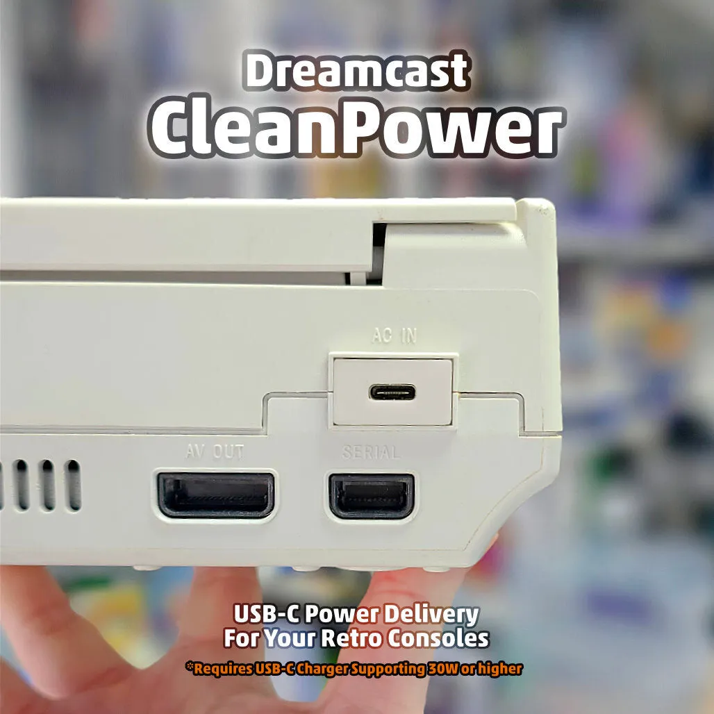 CleanPower for SEGA Dreamcast - RetroSix
