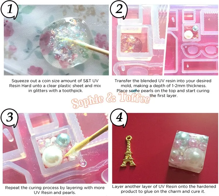Clear UV Resin Hard/Thin Type 100g