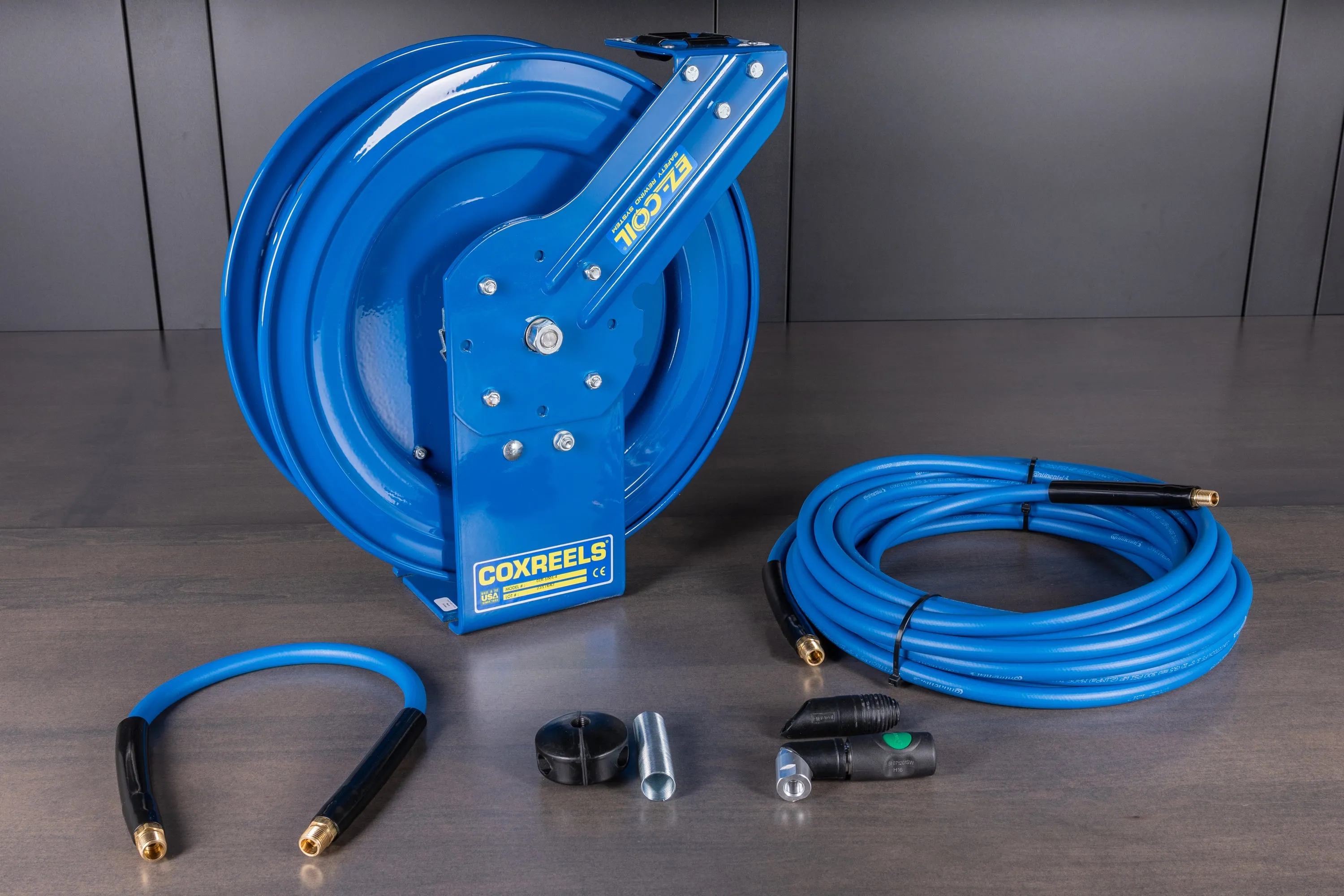 Compressed Air Hose Reel Kit