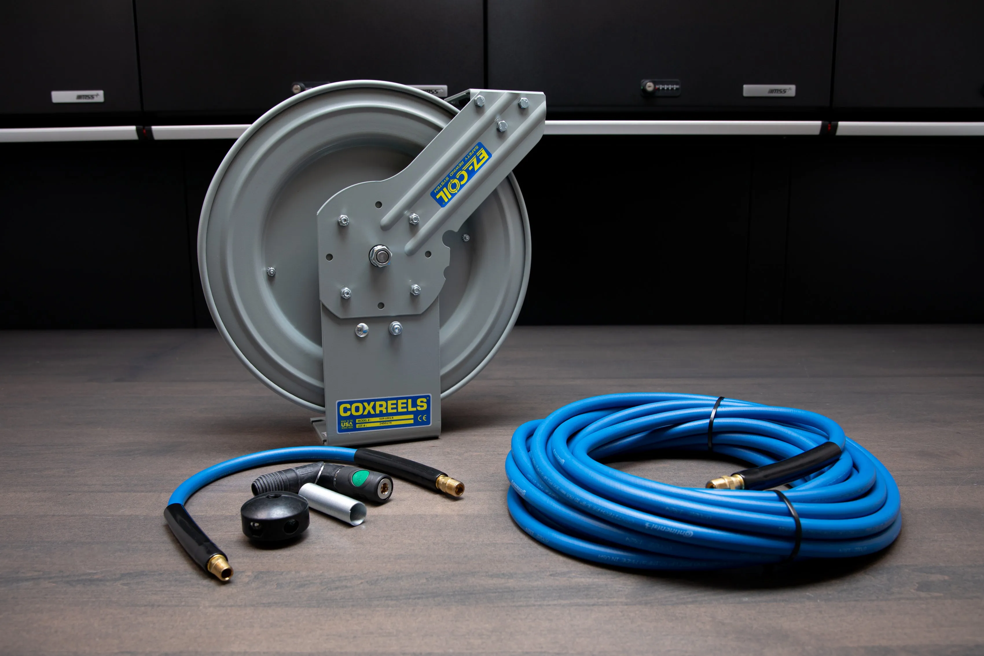 Compressed Air Hose Reel Kit