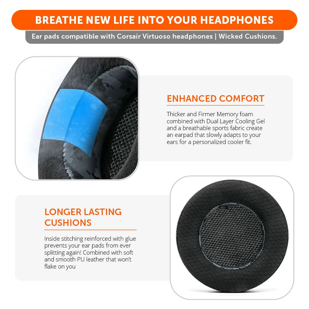 Corsair Virtuoso Earpads - WC FreeZe Cooling Gel
