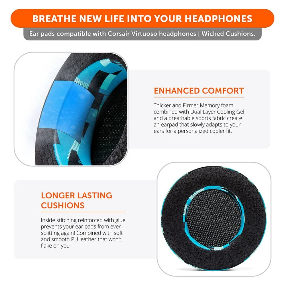 Corsair Virtuoso Earpads - WC FreeZe Cooling Gel