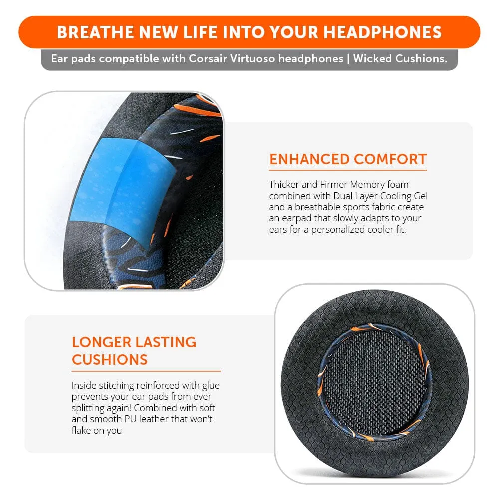 Corsair Virtuoso Earpads - WC FreeZe Cooling Gel