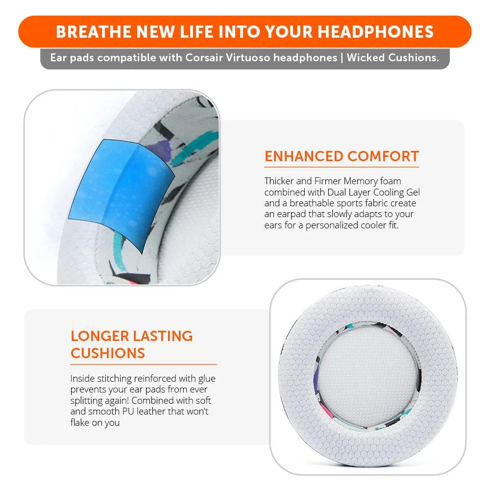 Corsair Virtuoso Earpads - WC FreeZe Cooling Gel