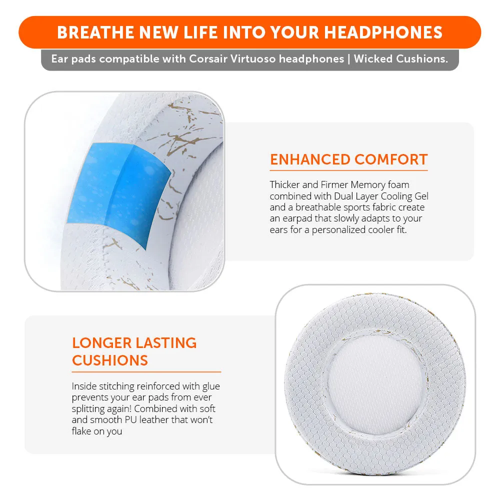 Corsair Virtuoso Earpads - WC FreeZe Cooling Gel