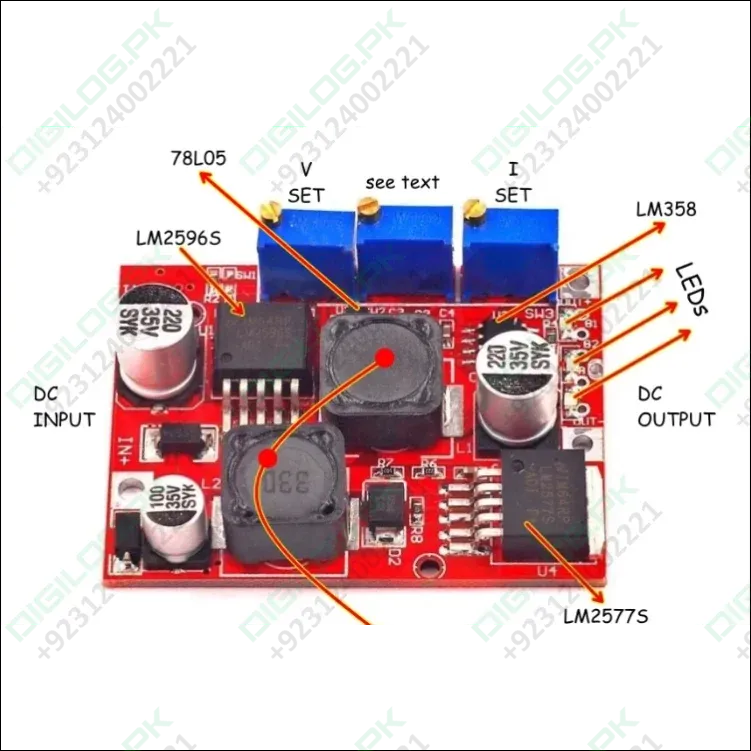 Dc-dc Boost & Buck Voltage Converter Lm2577 & Lm2596 Module