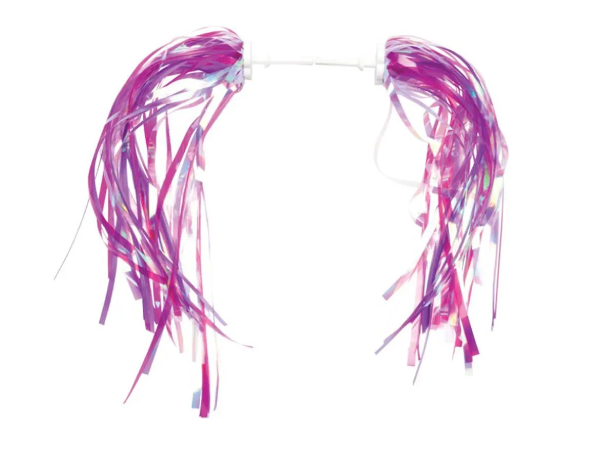 Dimension Kids Bike Streamers - Pink/Purple
