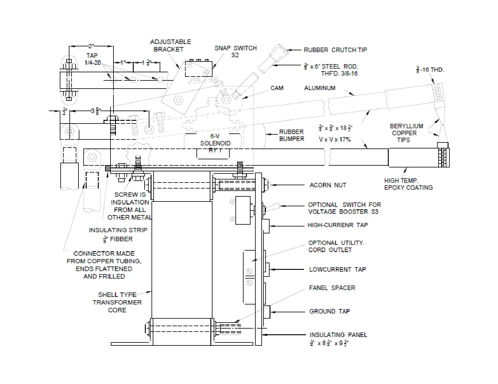 DIY Spot Welding Machine Plans - Welding Soldering Machine Metalworking Equipment