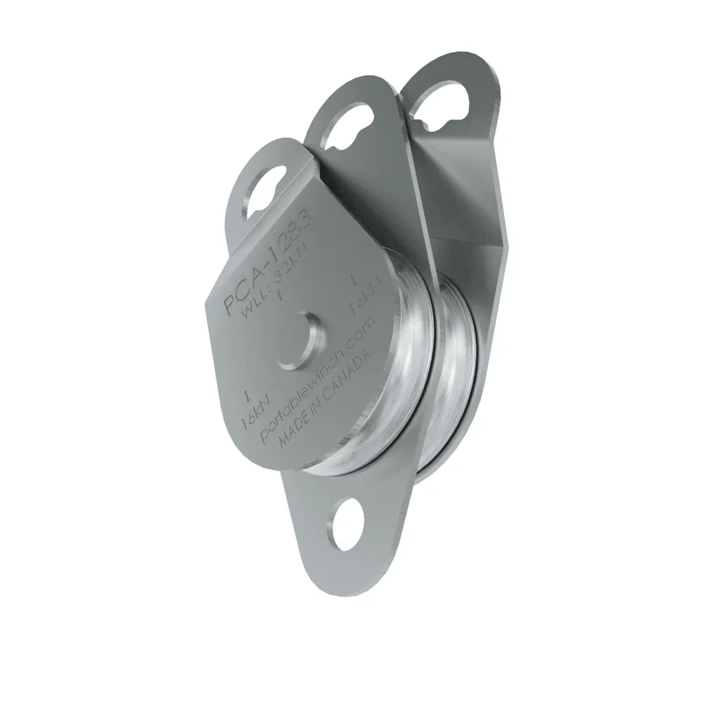 Double Swing Side Pulley Sheave 76mm