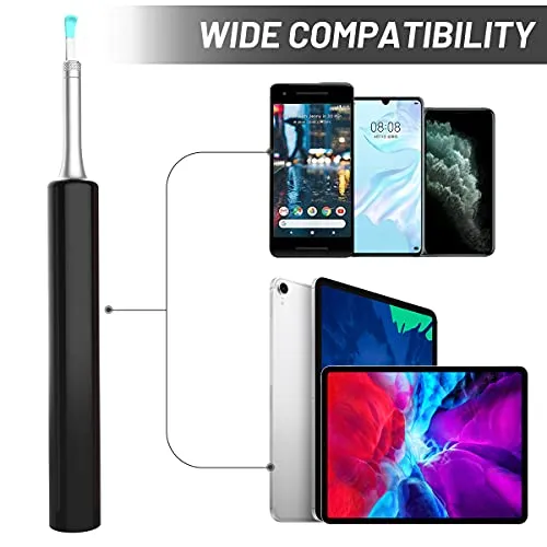 Ear Wax Removal Endoscope with LED Lights