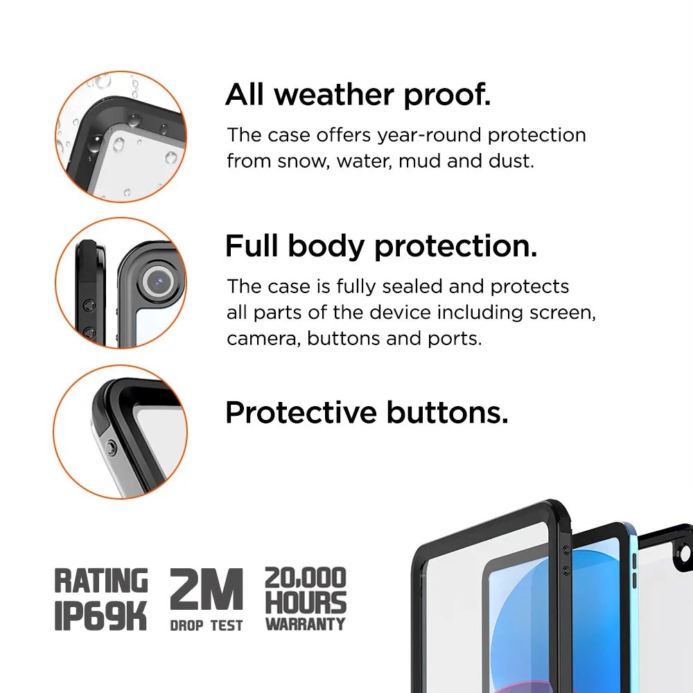 Eiger Peak 3000m Case for Apple iPad 10.9 (10th Gen) in Black