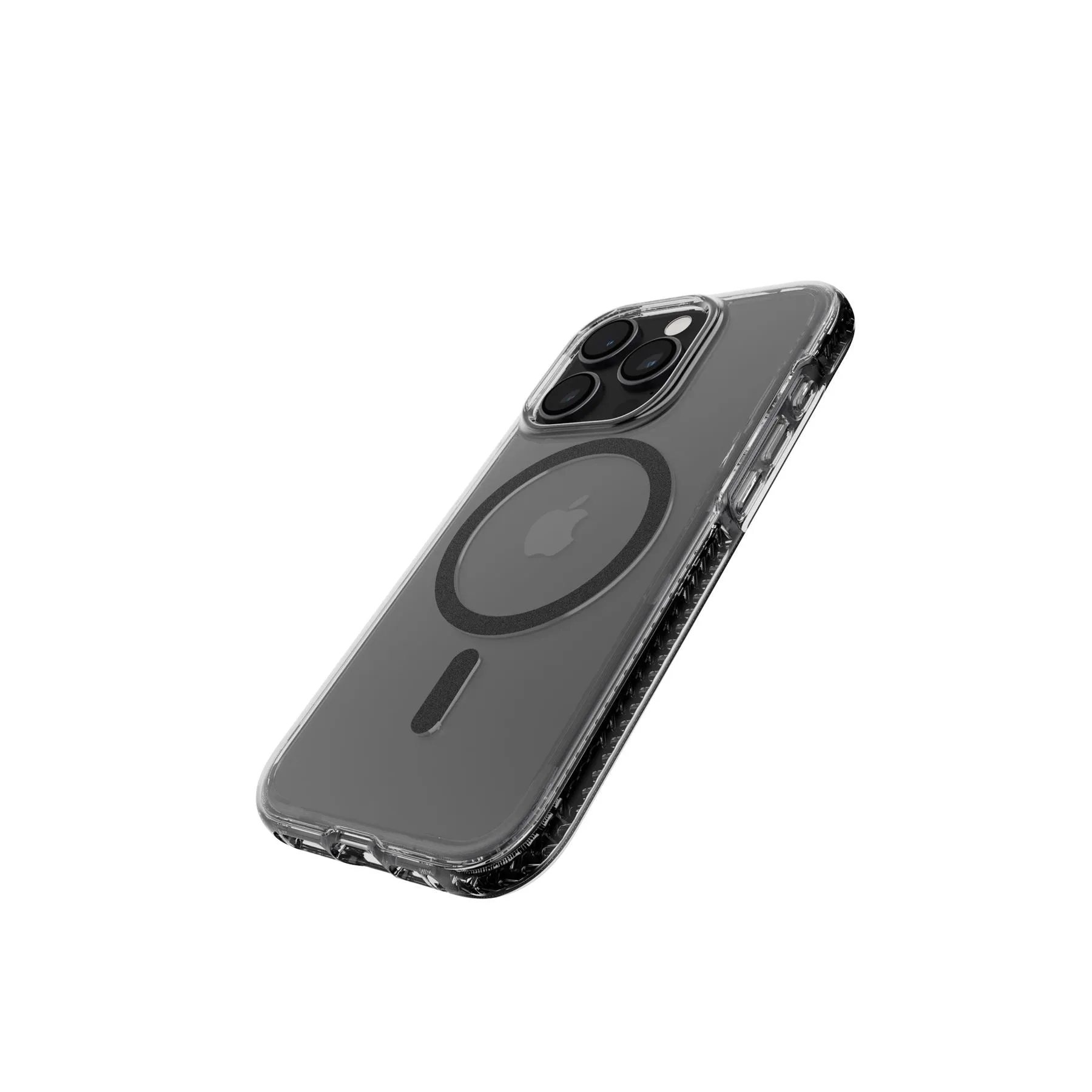 EvoCrystal - Apple iPhone 15 Pro Case MagSafe® Compatible - Black Titanium
