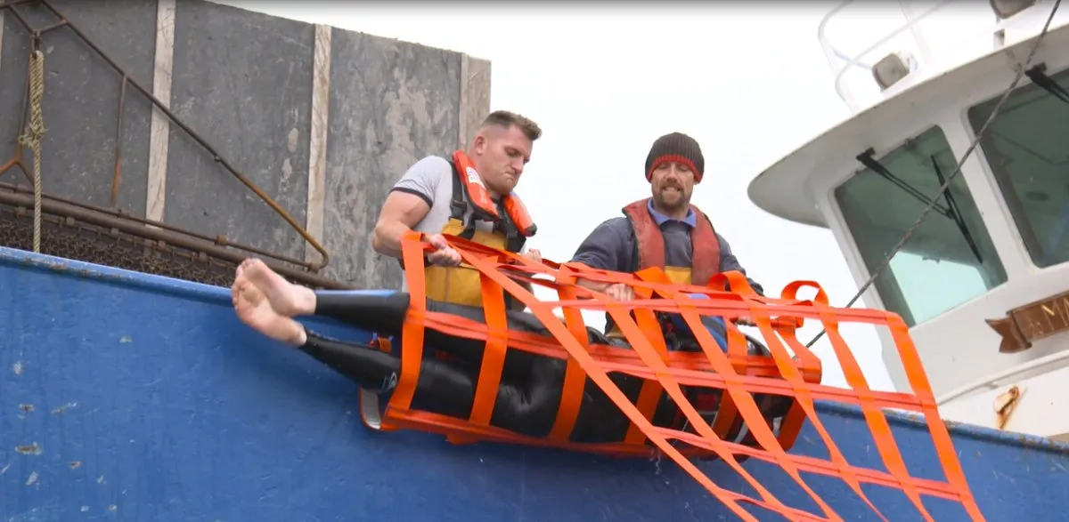 Fibrelight Man Over Board (MOB) Recovery Cradle