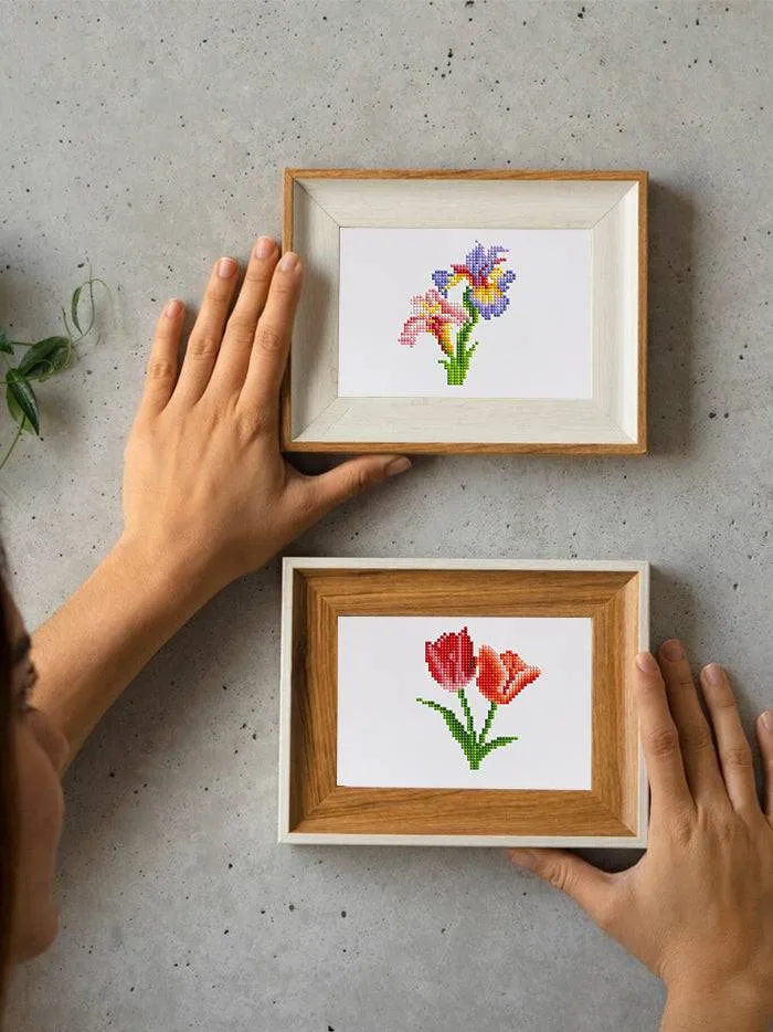 Floral Collection 1 - Mini Diamond Painting Kit