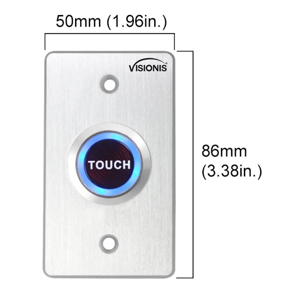 FPC-5462 One Door Access Control 2200lb Electric Drop Bolt Fail Safe For Narrow Doors   Outdoor Keypad / Reader Standalone With Mini Controller   Wiegand 26, No Software, EM Card 1000 Users   PIR Kit