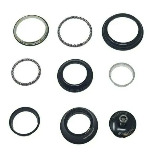 FSA COMPLETE THREADLESS TAPERED HEADSET 52 / 42 1 1/8" BEARINGS FOR RACING BIKE