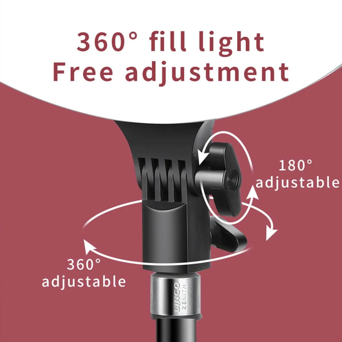 Full Screen Photography Fill Light with Tripod