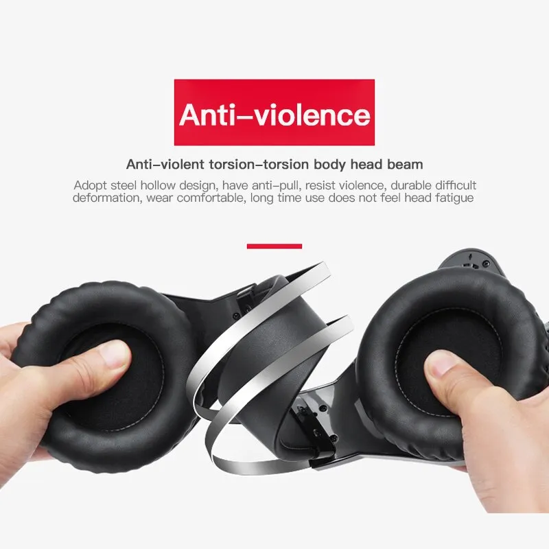 Gaming Headset Breathing Light HiFi Stereo Headphones