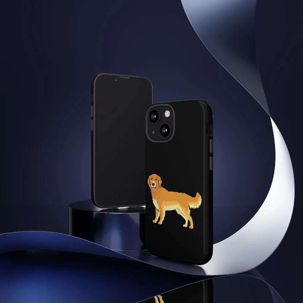 Golden Retriever Cell Phone Cases, Samsung, iPhone, Google, Impact Resistant, Dual Layer for Protection, FREE Shipping, Made in USA!!