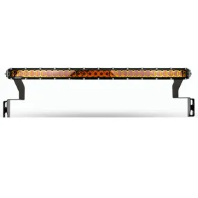 Heretic Studio Toyota Tundra - Behind The Grille - 30 Inch Light Bar - Amber Lens