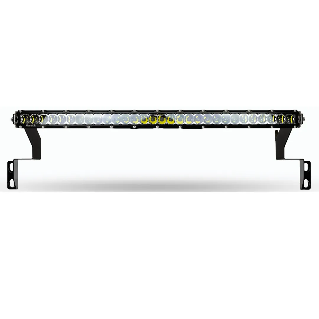Heretic Studio Toyota Tundra - Behind The Grille - 30 inch Light Bar - Clear Lens