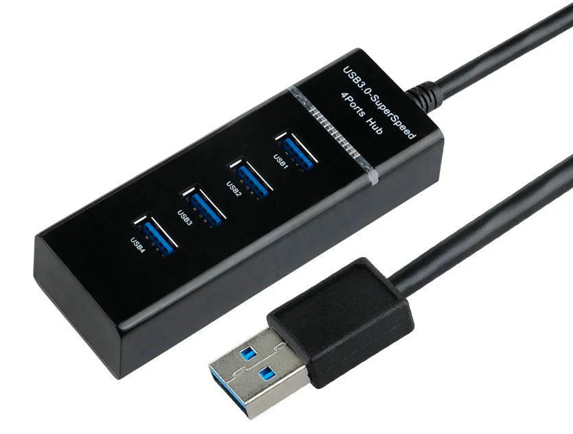 High Speed 4-Port USB 3.0 Hub