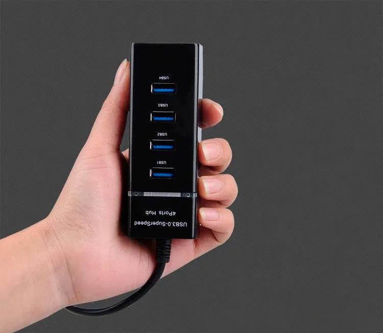 High Speed 4-Port USB 3.0 Hub
