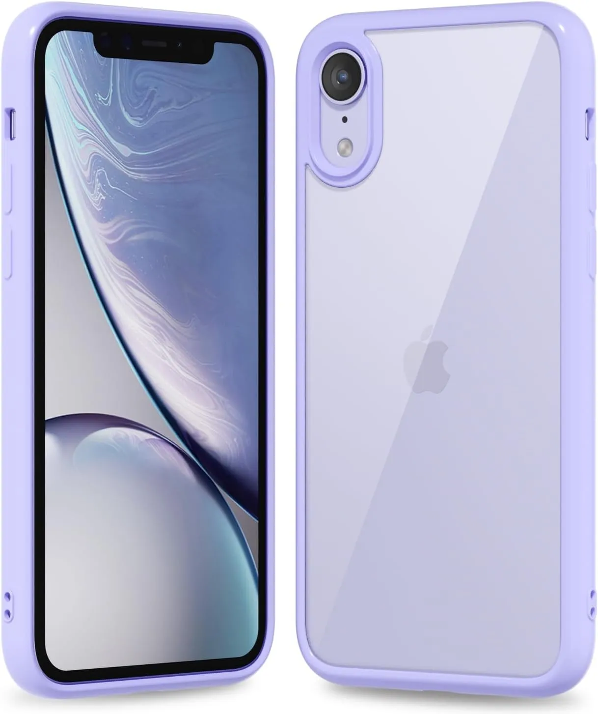 iPhone 16 Pro Transparent Hybrid Hard Shell Plastic & Soft Silicone Rubber Bumper Non-Yellow Acrylic Protective Lightweight Cover