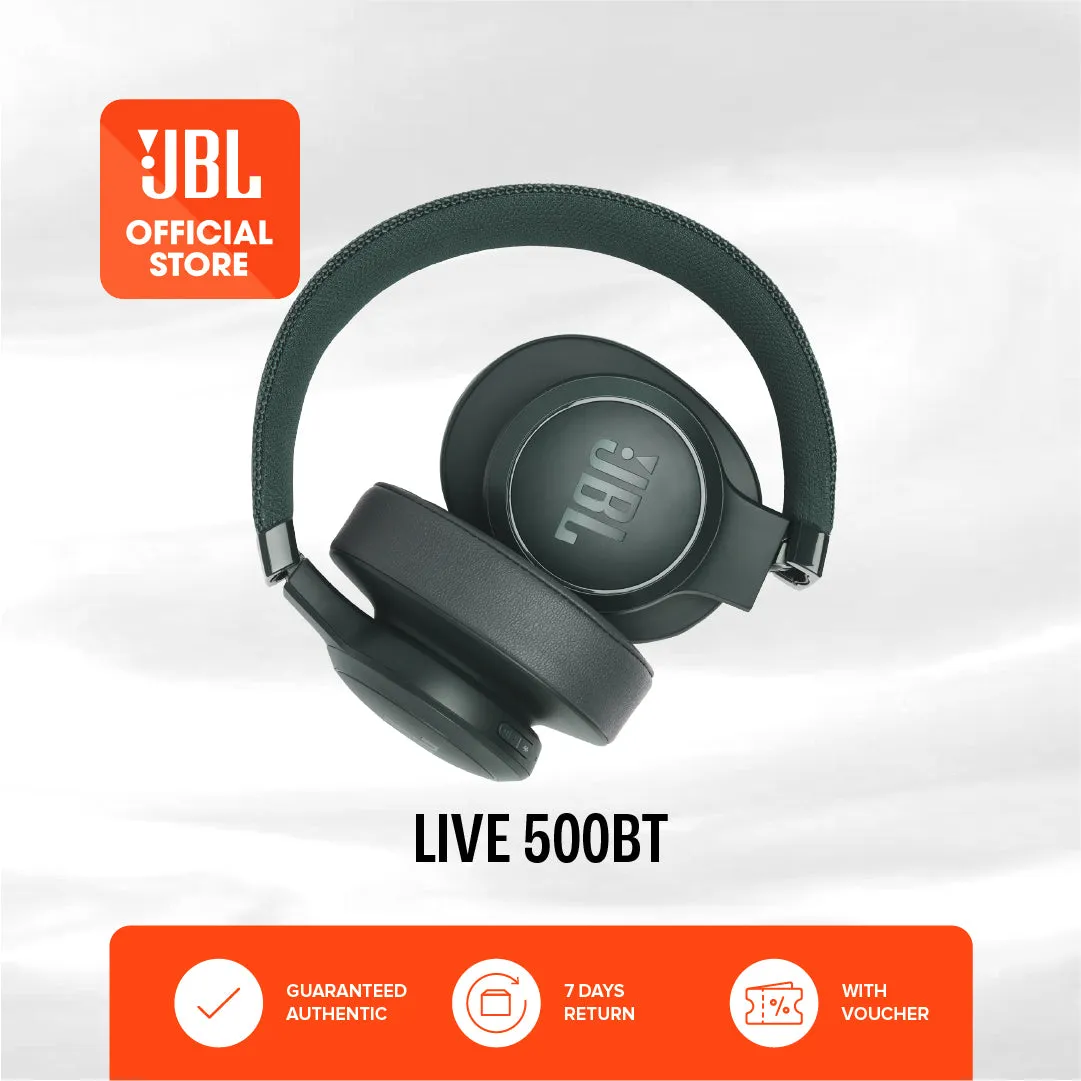 JBL Live 500BT Wireless Over Ear Headphones