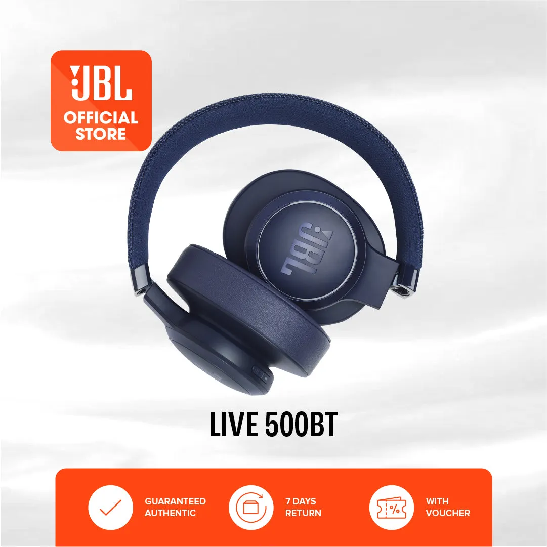 JBL Live 500BT Wireless Over Ear Headphones