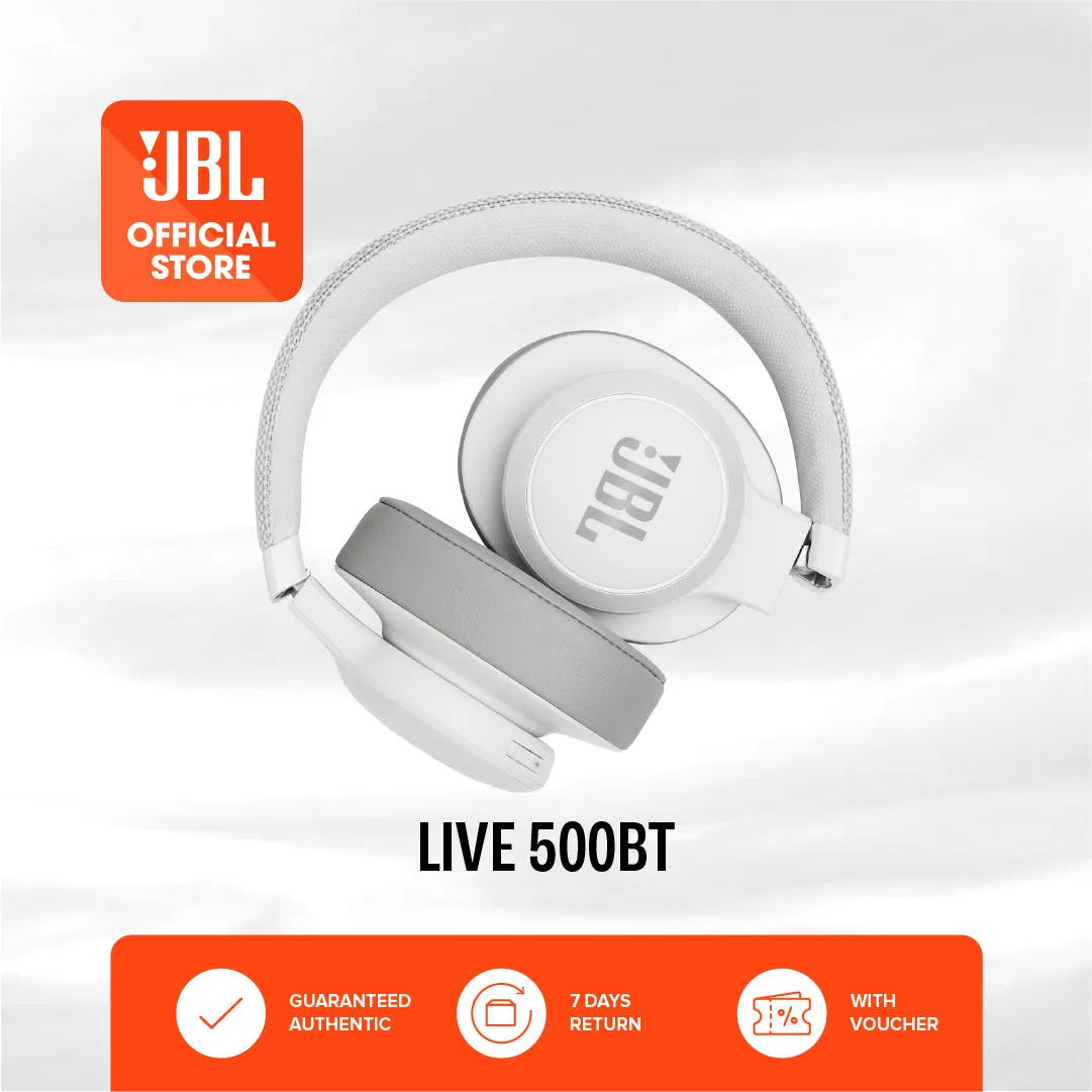 JBL Live 500BT Wireless Over Ear Headphones
