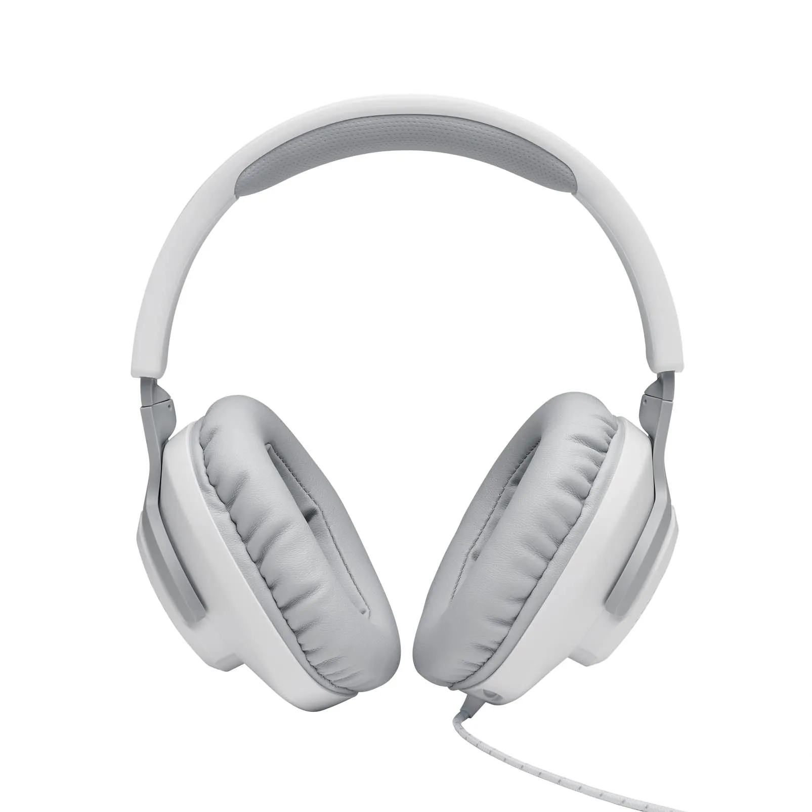JBL Quantum 100 Wired Over-Ear Gaming Headset W/ Mic - White